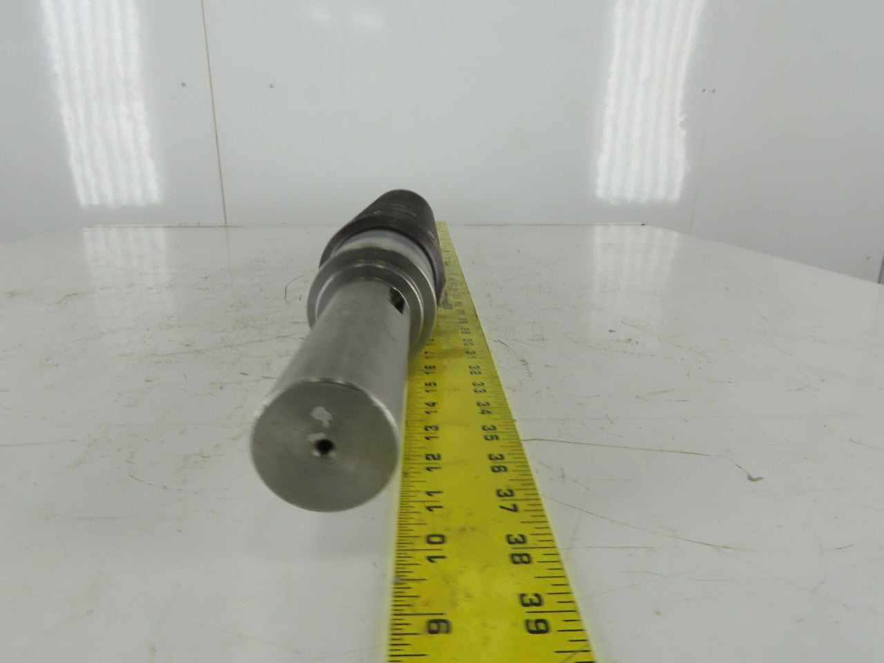 3-5/16" OD Industrial Pressure Slitter Cutter Roller 1-5/8" Shaft 32-1/2" OAL