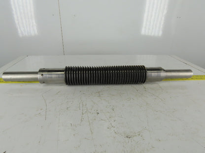 3-5/16" OD Industrial Pressure Slitter Cutter Roller 1-5/8" Shaft 32-1/2" OAL