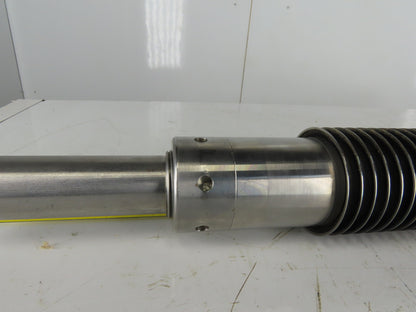 3-5/16" OD Industrial Pressure Slitter Cutter Roller 1-5/8" Shaft 32-1/2" OAL