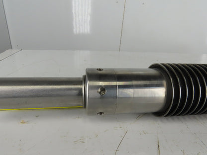 3-5/16" OD Industrial Pressure Slitter Cutter Roller 1-5/8" Shaft 32-1/2" OAL