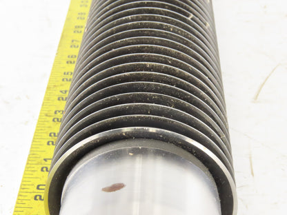 3-5/16" OD Industrial Pressure Slitter Cutter Roller 1-5/8" Shaft 32-1/2" OAL