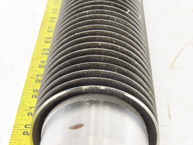 3-5/16" OD Industrial Pressure Slitter Cutter Roller 1-5/8" Shaft 32-1/2" OAL