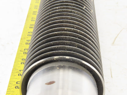3-5/16" OD Industrial Pressure Slitter Cutter Roller 1-5/8" Shaft 32-1/2" OAL