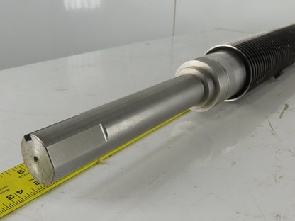 3-5/16" OD Industrial Pressure Slitter Cutter Roller 1-5/8" Shaft 32-1/2" OAL