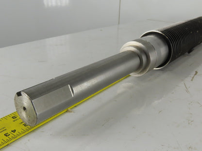 3-5/16" OD Industrial Pressure Slitter Cutter Roller 1-5/8" Shaft 32-1/2" OAL