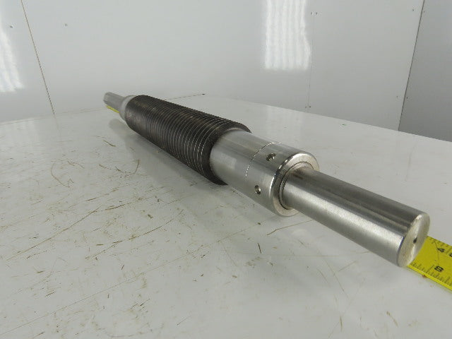 3-5/16" OD Industrial Pressure Slitter Cutter Roller 1-5/8" Shaft 32-1/2" OAL