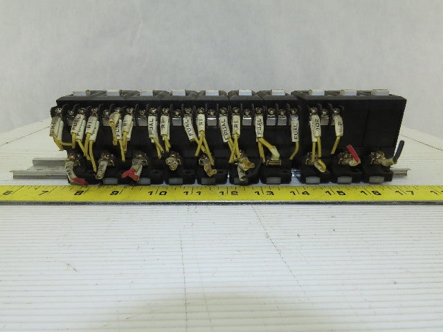 Idec NCR111 220V Circuit Breaker Assortment 10, 7, 5, 1 Amp Lot Of 10