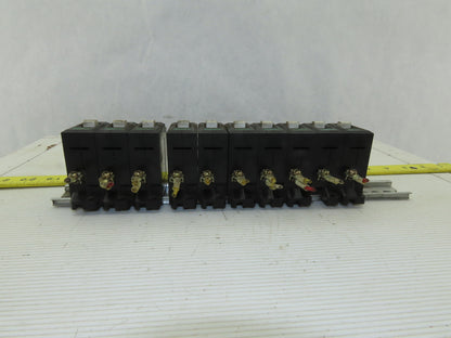 Idec NCR111 220V Circuit Breaker Assortment 10, 7, 5, 1 Amp Lot Of 10