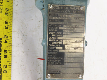 Foxboro V1SF3A5A00L Stabilflo V1 Series Process Control Valve