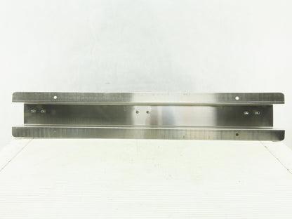 Lab Safety Supply 333SS 24" Stainless Steel 3 Spot Broom Mop Holder Wall Hook