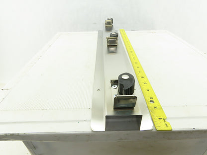 Lab Safety Supply 333SS 24" Stainless Steel 3 Spot Broom Mop Holder Wall Hook