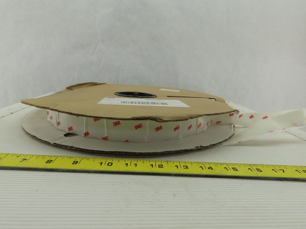 3M 25.4mm x 45.7mm 1" Adhesive Hook Fastener Tape 40 Yards for Hook & Loop