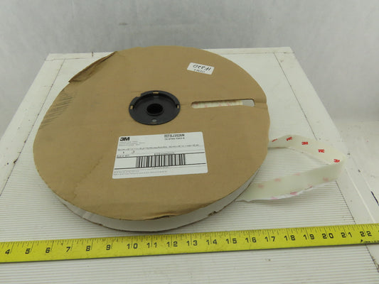 3M 25.4mm x 45.7mm 1" Adhesive Hook Fastener Tape 40 Yards for Hook & Loop