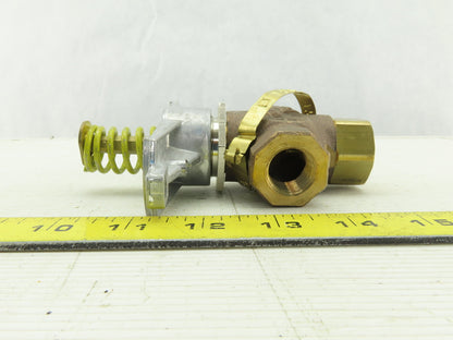 Schneider VK-7313-201-4-4 1/2" NPT Pneumatic 3-7 PSI 3 Way Mixing Valve