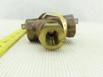 Schneider VK-7313-201-4-4 1/2" NPT Pneumatic 3-7 PSI 3 Way Mixing Valve