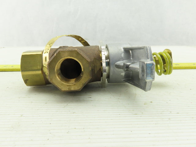 Schneider VK-7313-201-4-4 1/2" NPT Pneumatic 3-7 PSI 3 Way Mixing Valve