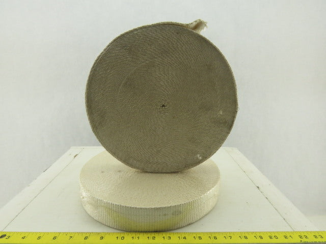 2" Woven Cloth Tape Material 1/8" Thick 90' Lot Of 2