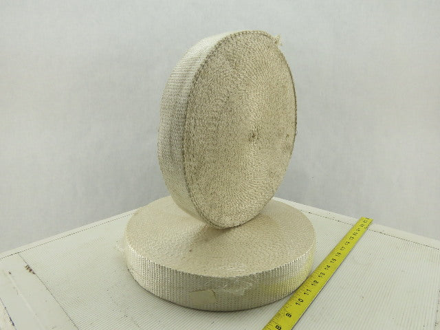 2" Woven Cloth Tape Material 1/8" Thick 90' Lot Of 2
