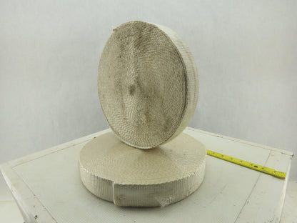 2" Woven Cloth Tape Material 1/8" Thick 90' Lot Of 2