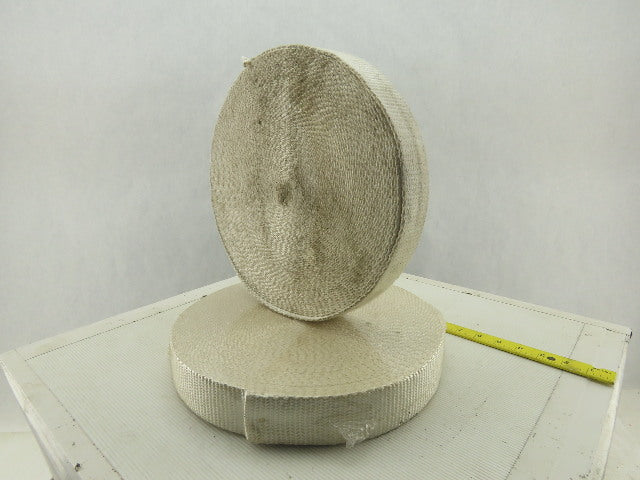 2" Woven Cloth Tape Material 1/8" Thick 90' Lot Of 2