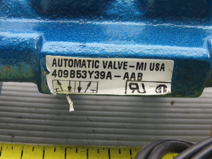 Automatic Valve 409B53Y39A-AAB 5 Port 3 Position Solenoid Air Valve 120V Coil