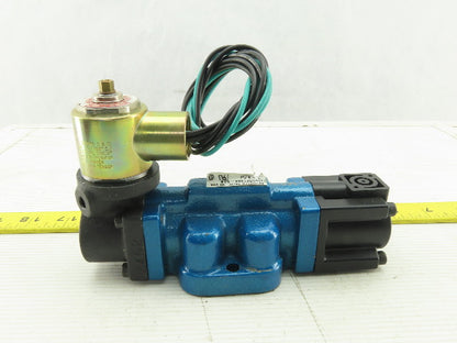 Automatic Valve 409B53Y39A-AAB 5 Port 3 Position Solenoid Air Valve 120V Coil