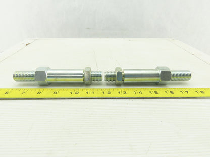 3/4"-10 Double Ended Threaded Stud .975" Body Diameter 6" OAL Lot Of 2