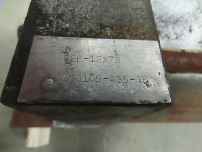 P2E-12X78 12" Bore 78" Stroke 2" Rod Double Acting Tie Rod Pneumatic Cylinder