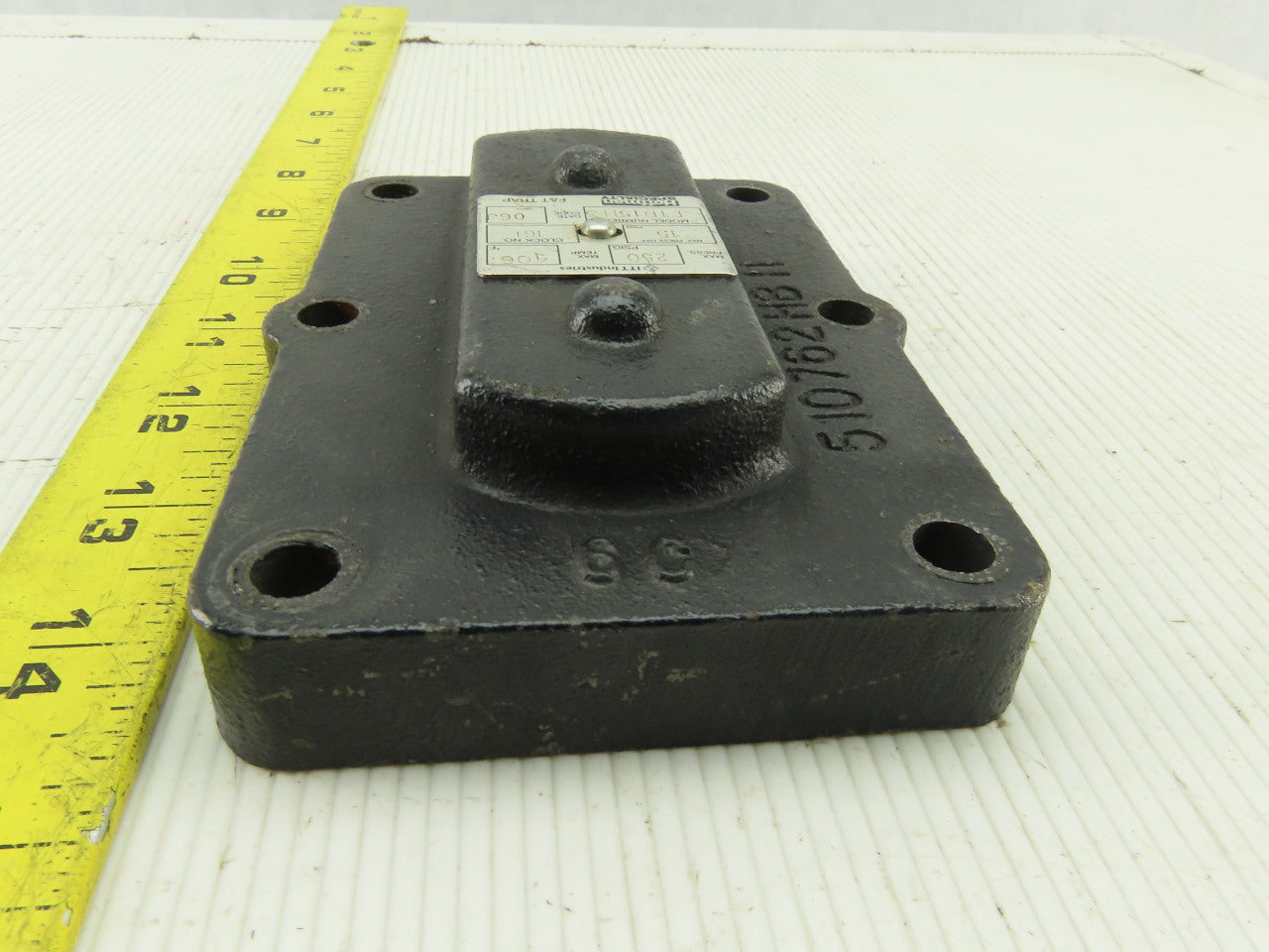 ITT Hoffman Specialty FTD15H3 Steam Trap Cover 250 Max Press 406° F Max Temp