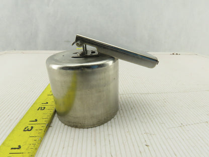 Steam Trap Inverted Bucket Float 2-3/8" by 2" Stainless Steel