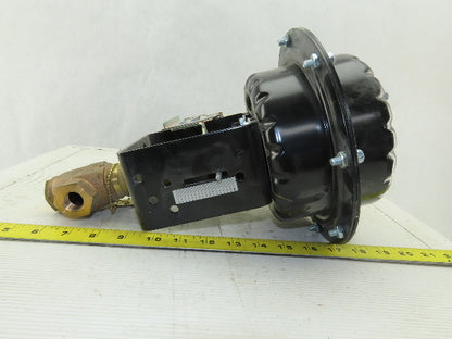 JOHNSON CONTROLS MP821D Pneumatic Valve Actuator,4 to 8 Spring 1/2 NPT Bronze