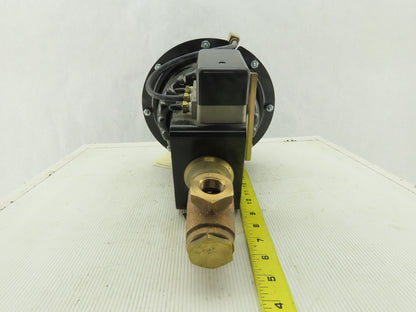 JOHNSON CONTROLS MP821D Pneumatic Valve Actuator,4 to 8 Spring 1/2 NPT Bronze
