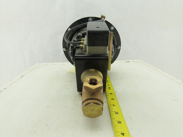 JOHNSON CONTROLS MP821D Pneumatic Valve Actuator,4 to 8 Spring 1/2 NPT Bronze