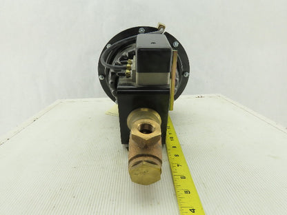 JOHNSON CONTROLS MP821D Pneumatic Valve Actuator,4 to 8 Spring 1/2 NPT Bronze