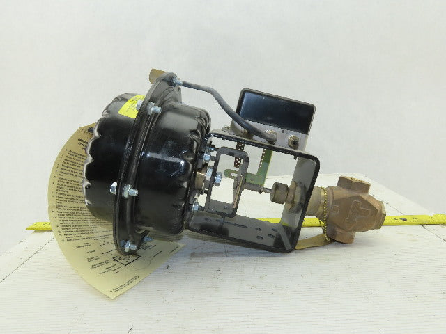 JOHNSON CONTROLS MP821D Pneumatic Valve Actuator,4 to 8 Spring 1/2 NPT Bronze