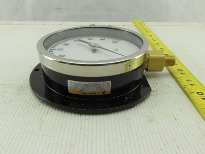 Grainger 11A487 Pressure Gauge  0 to 100 psi Range  1/4" NPT