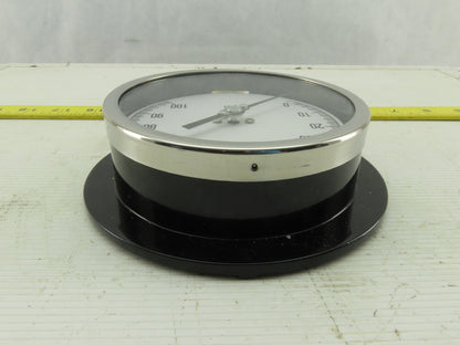 Grainger 11A487 Pressure Gauge  0 to 100 psi Range  1/4" NPT