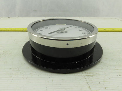 Grainger 11A487 Pressure Gauge  0 to 100 psi Range  1/4" NPT