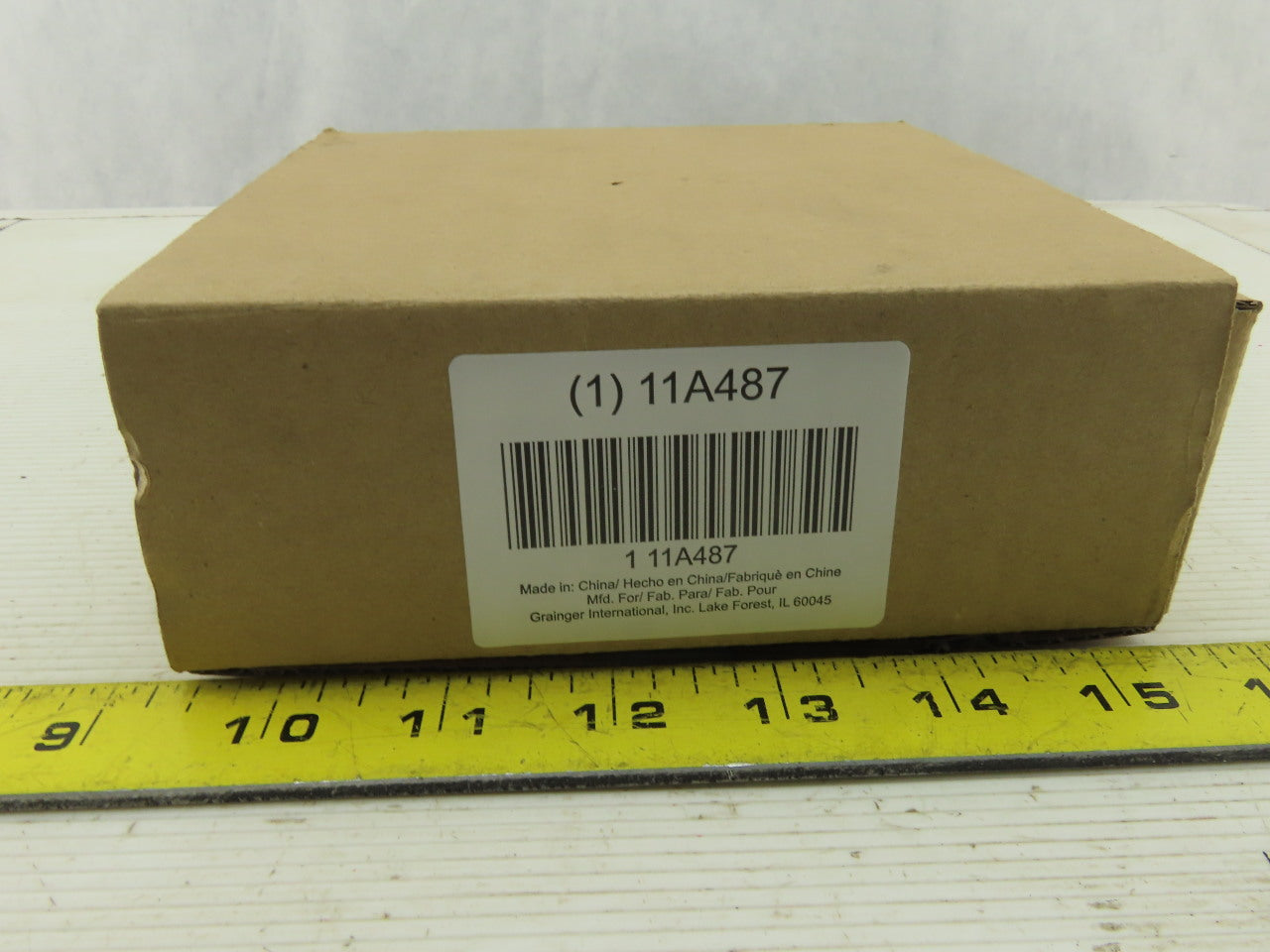 Grainger 11A487 Pressure Gauge  0 to 100 psi Range  1/4" NPT