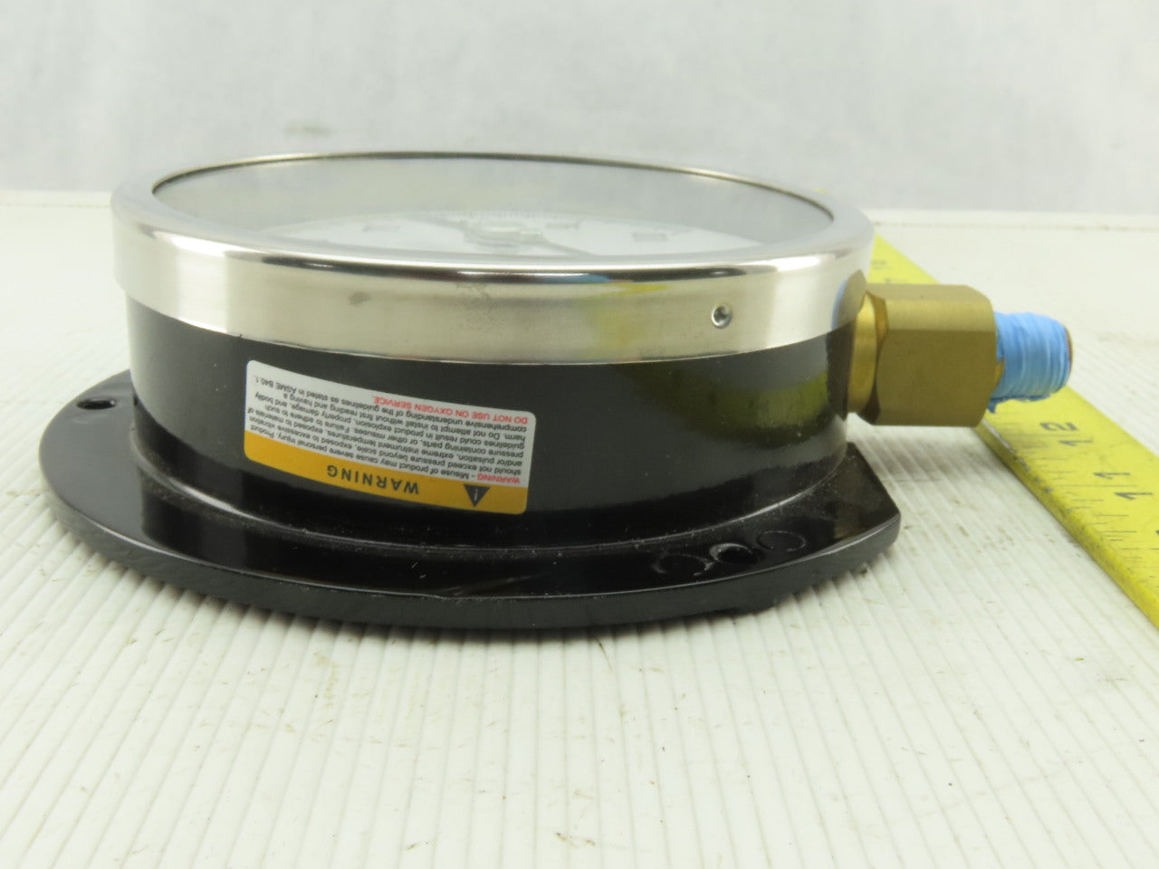 Grainger 11A487 Pressure Gauge  0 to 100 psi Range  1/4" NPT