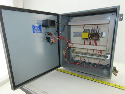 Wiegmann H-419001 14x12x5" Type 12 Electrical Enclosure W/ Extras