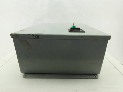 Wiegmann H-419001 14x12x5" Type 12 Electrical Enclosure W/ Extras