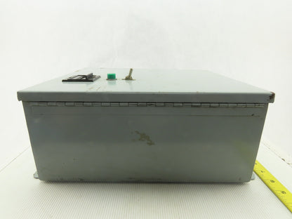 Wiegmann H-419001 14x12x5" Type 12 Electrical Enclosure W/ Extras