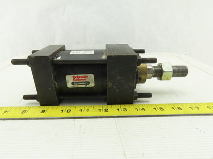 Schrader Bellows PAC115601 2-3/4" Bore 1-1/2" Stroke Pneumatic Tie Rod Cylinder