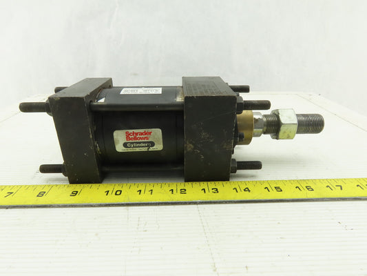 Schrader Bellows PAC115601 2-3/4" Bore 1-1/2" Stroke Pneumatic Tie Rod Cylinder