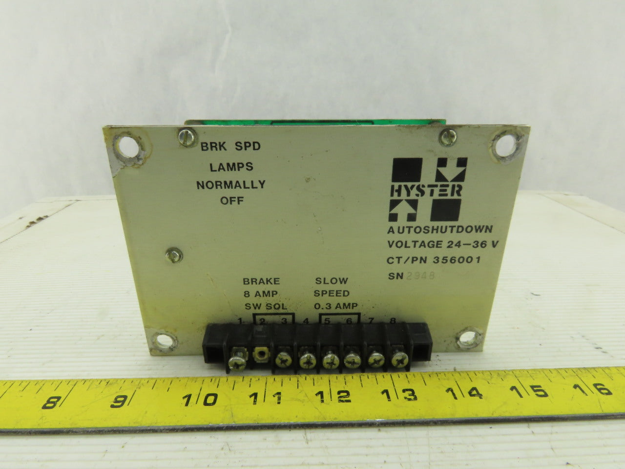 Hyster 356001 Forklift Auto Shut Down Module 24-36v