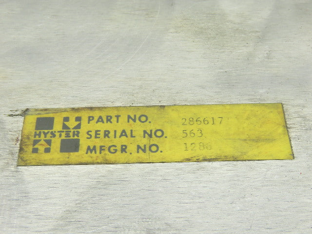 Hyster 286617 Forklift Controller Removed From Hyster Electric Lift R30CH 36V