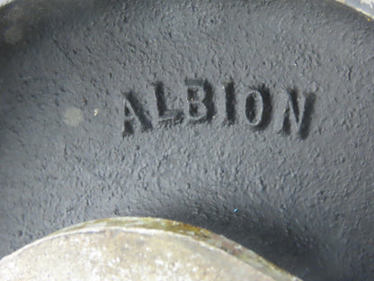Albion 8" Dual Wheel Swivel Heavy Duty Caster Plate Mount