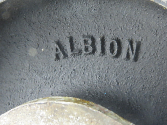 Albion 8" Dual Wheel Swivel Heavy Duty Caster Plate Mount