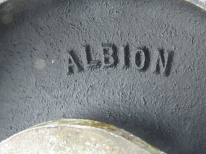 Albion 8" Dual Wheel Swivel Heavy Duty Caster Plate Mount